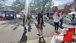 Ani Maamin  Mashiach dance at North Canton Main Street Festival  Star in the East dancers [upl. by Aedni]