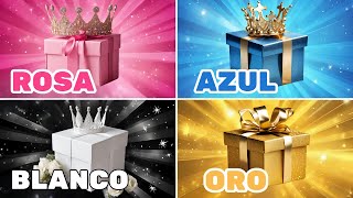 Elige 1 Regalo de 4 🎁💎❤️ Choose Your Gift🍀 Desafío de 4 Regalos [upl. by Mudenihc]