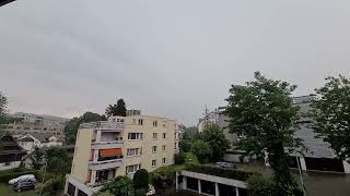 Gewitter in Urdorf am 12072024 [upl. by Shiff499]