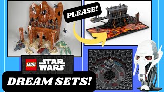 My Top 10 Dream LEGO STAR WARS Sets  Personal Wishlist [upl. by Sharona]