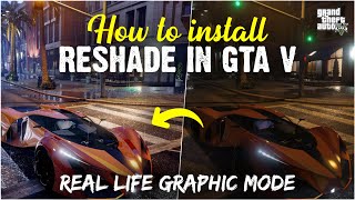 How To Install Reshade GTA 5 Hindi 2022  Reshade Tutorial GTA 5 2022 [upl. by Alyson]