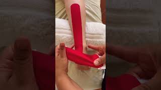 Kinesiotaping para tendinitis de Aquiles [upl. by Olenolin429]