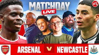 Arsenal 41 Newcastle  Match Day Live  Premier League [upl. by Ynner]