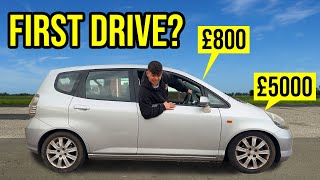 INSTALLING A £5000 ENGINE IN A £800 HONDA JAZZ PT3 [upl. by Jeavons]