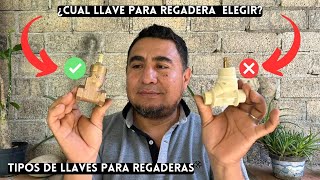 Tipos de llaves para regadera ¿Cuál elegir [upl. by Irot]