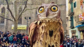 El Xut del Carnaval de Solsona XXVI Trobada de Gegants Barcelona Festes de Sant Josep Oriol 2022 [upl. by Piegari347]