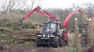 Bomen versnipperen in Westerwolde [upl. by Vrablik894]