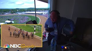 Kentucky Derby 2022 Watch Larry Collmus call Rich Strikes win  NBC Sports [upl. by Notsruht316]