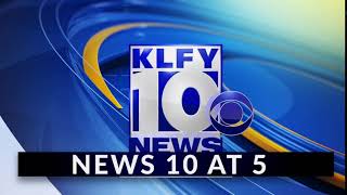 KLFY News 10 at 5 PM open January 2018 [upl. by Mateya818]