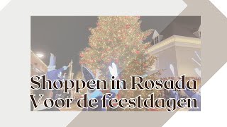 Shoppen voor de feestdagen in Designer Outlet Rosada [upl. by Arada]