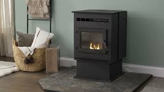 QuadraFire® Outfitter Series Pellet Stove General Operation [upl. by Pavia668]