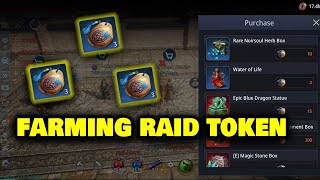 How to Farm Raid Token  MIR4 Tagalog [upl. by Nomzed]