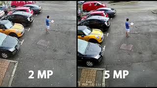 2MP VS 5MP CAMERA DIFFERENCE [upl. by Nerhe]