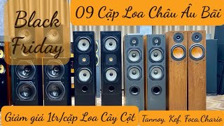 Back Friday  Giảm Giá 1trsp  Loa Châu Bãi Hà Nội  Tannoy  Foca jmlap Chario Dali Qacoustic Kef [upl. by Suhsoj]