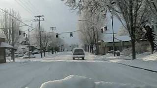 Snow in McMinnville OREGON [upl. by Nodarse]