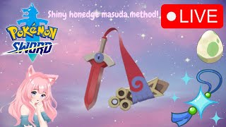 日本EN Pokemon Sword masuda method hunting for honedge Thanks to smash for suggesting this [upl. by Atoiganap]