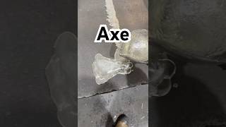 Making a tincopperantimony axe moltenmetal axe [upl. by Aldridge]