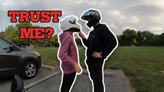 How to get a girls number with a motorcycle [upl. by Lipinski]