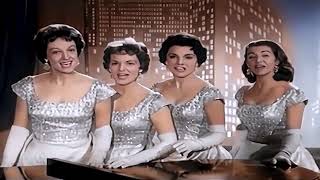 Chordettes  Lollipop  1958 Restoration amp Colorization [upl. by Aicnelav]