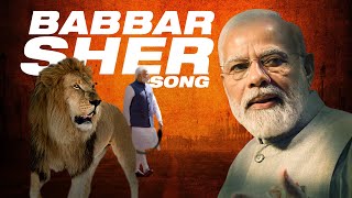 Babbar Sher Song  baby john  Narendra Modi version babyjohn thaman narendramodi [upl. by Jangro]