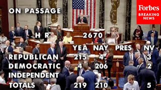 BREAKING NEWS House Votes To Pass National Defense Authorization Act Despite Democratic Objections [upl. by Bathesda]