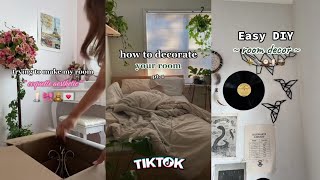 DIY Aesthetic room decor ideas for Beginners Tiktok compilation ✨ [upl. by Baumann305]