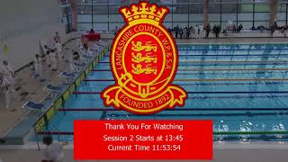 2022 Session 1 Lancashire County Swimming Championships [upl. by Pratte]