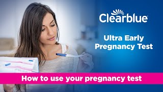 How to Use Clearblue® Ultra Early New Zealand only [upl. by Anailuj541]