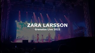 ZARA LARSSON Granatos Live Lithuania 06082022 [upl. by Ashly]