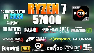 AMD Ryzen 7 5700G Vega 8  Gaming Test in 2023 [upl. by Tdnaltroc]