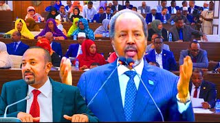 DEG DEG Itoobiya Iyada Wareegaysa oo Caalamka oo Somalia Uga Cabanaysaquotxasan sh oo u Jawaabey Abiy [upl. by Viglione]