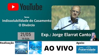 LIVE Jorge Elarrat  Indissolubilidade do Casamento  O Divórcio [upl. by Savil420]