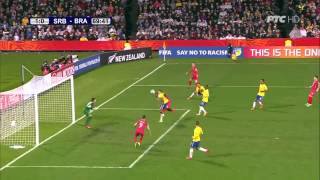 Stanisa Mandic GOOOOOL 10  Srbija  Brazil 20062015 HD [upl. by Leahcimaj]