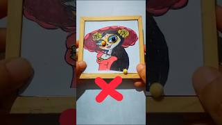 La Catrina la muerte cardboard game challenge viralvideo lacatrina shorts bookoflife [upl. by Nogas]