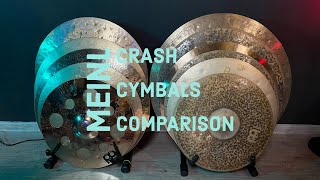 Meinl Crash Cymbals Comparison [upl. by Emelen389]