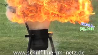 Brandbekämpfung  Schulfilm Chemie [upl. by Aneert]