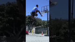 Pro Dunkers Goes Crazy on Low Rim shorts [upl. by Wey]