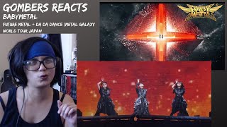 BABYMETAL  Future Metal  DA DA DANCE Live performance REACTION  Gombers Reacts [upl. by Gaile]