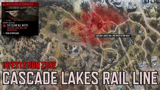 Days Gone How to clear the Cascade Lakes Rail Line Infestation Zone [upl. by Penhall]