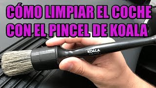 Detailing en 2 minutos  Cómo limpiar el coche con el pincel de Koala Car Care [upl. by Ahsikahs]