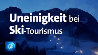 Streit über SkiTourismus zu CoronaZeiten [upl. by Nevarc]