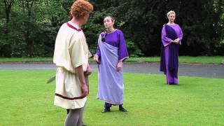 Shakespeare at Traquair The Comedy of Errors Act 2 Scene 2 [upl. by Eaj]