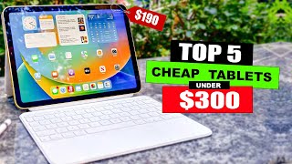 Top 5 Best Budget Tablets of 2024 Best Picks Under 300 [upl. by Ahcilef]