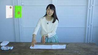 Marie Kondo explains her Basic Folding Method [upl. by Gingras]