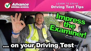 How To Impress The Examiner On Your Driving Test  Learn to drive Driving test tips [upl. by Oballa]