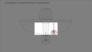 Installing a Transom Mount Transducer [upl. by Ynaffik]