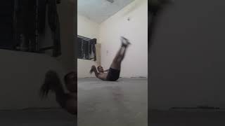 handstand to kickup new move unlocked kickup variation fitness [upl. by Allesig716]