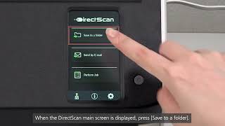 Using DirectScan to save images to a network folder with RICOH fi8040 [upl. by Agnimod188]