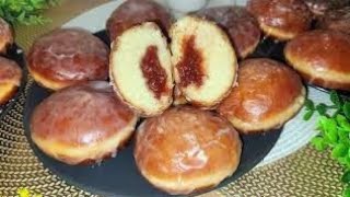 🥯Najlepszy przepis na mięciutkie domowe pączki które długo są świeże🥯Krok po kroku🥯Zawsze wychodzą🥯 [upl. by Willie]