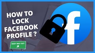 How To Lock Facebook Profile EASILY  Lock FB Profile [upl. by Dev]